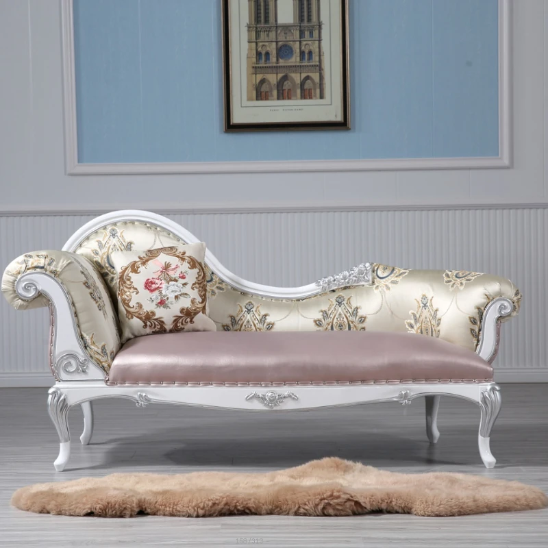

European Princess Sofa Chair Fancy Modern Beauty Reclining Chair Lazy Designer Divano Letto Living Room Furniture
