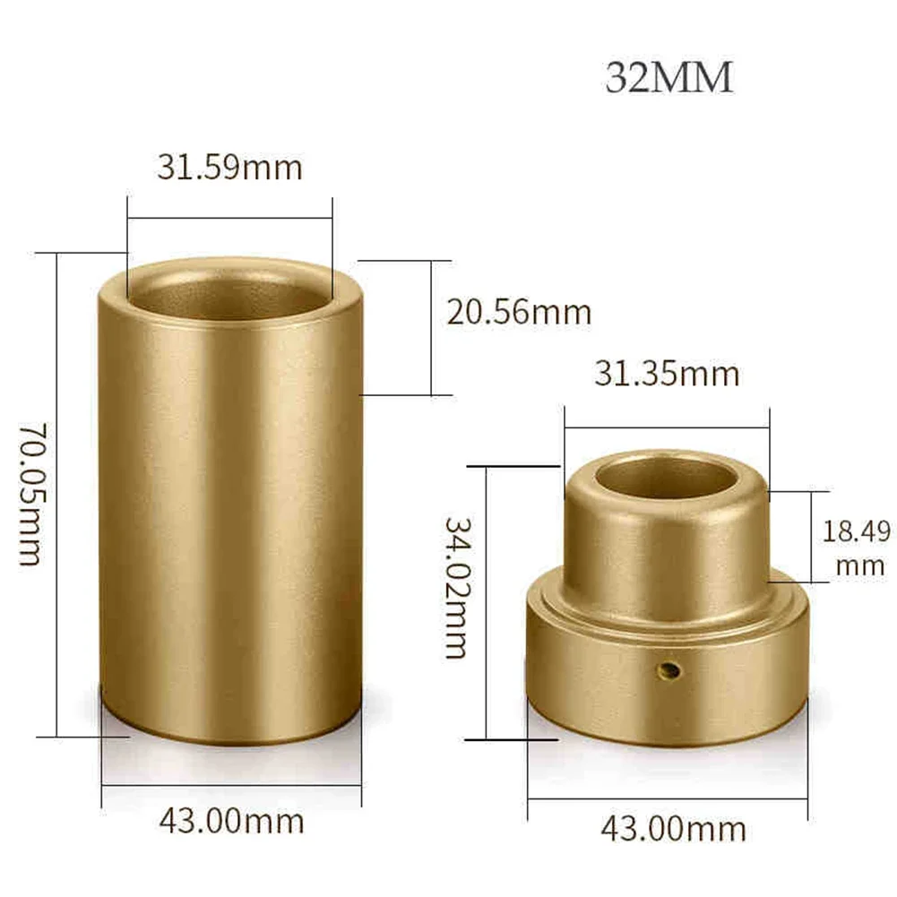 20/25/32mm Melting Die Head Replacement Of Hot Melt Machine Extension Die Head PPR Water Pipe Internal Thread Crack Repair Tool