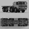 RC 1/18 CAPO TATRA CUB3 Alloy Off-Road Vehicle Eight-wheel Drive Tracked Military Style 12th Anniversary Edition Adult Toy 8*8 1