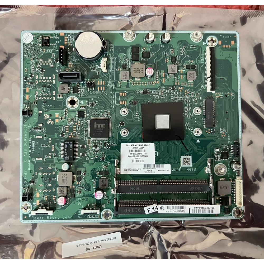 For HP All-in-One Motherboard TPC-Q028 20-C L03379-002 L03379-602 DAN91GMB6D0 7 For HP All-in-One Motherboard TPC-Q028 20-C L03379-002 L03379-602 DAN91GMB6D0 - Image 5
