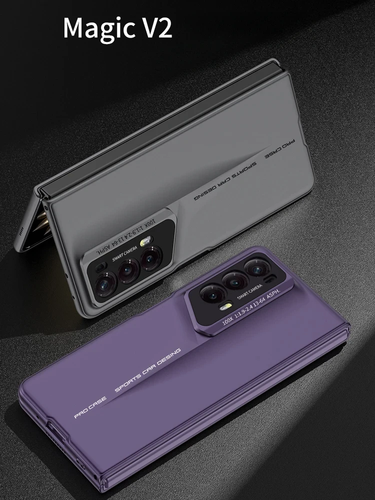 Style Shockproof Case with Screen Glass Protector - Matte Hard Cover