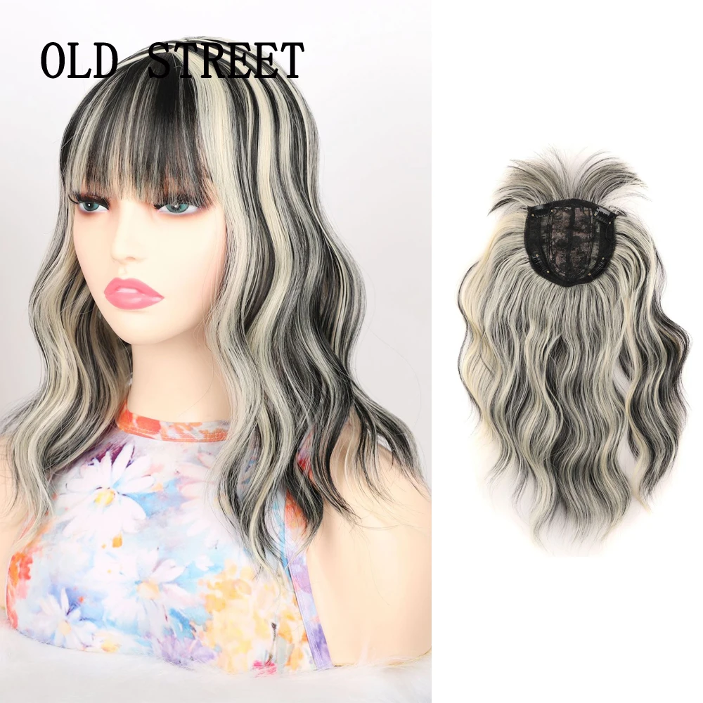 

Synthetic Short Deep Wavy Bob Wigs With Bangs For Women Girl Brown Natural Wig Daily Use Cosplay Heat Resistant Fiber