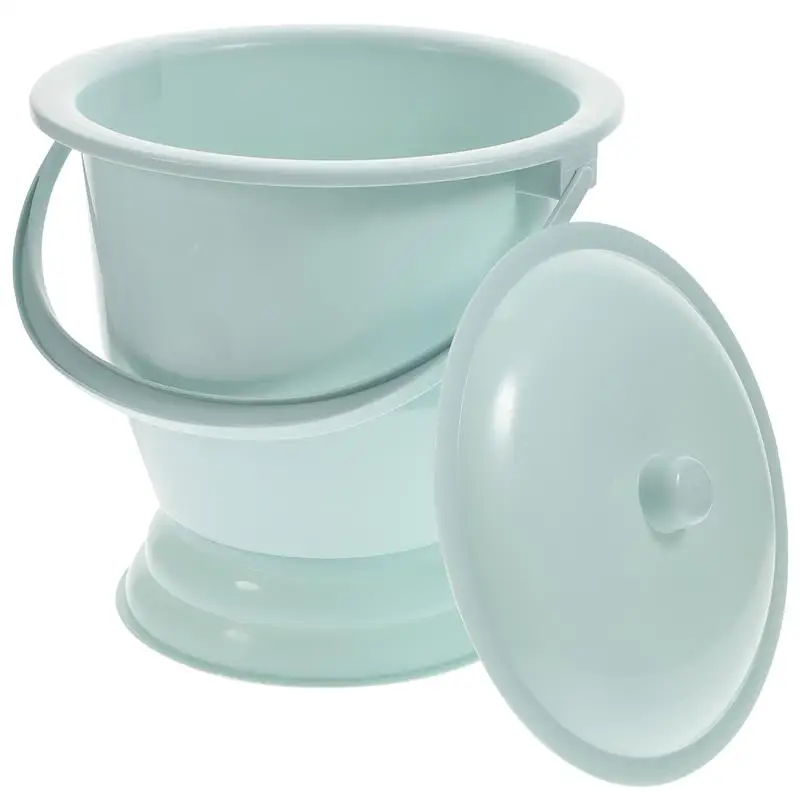 Pot Kids Commode Bucket Potty Bucket For Urine Bedpan Adults Portable Travel Chamber Emergency Camping Toilet 3