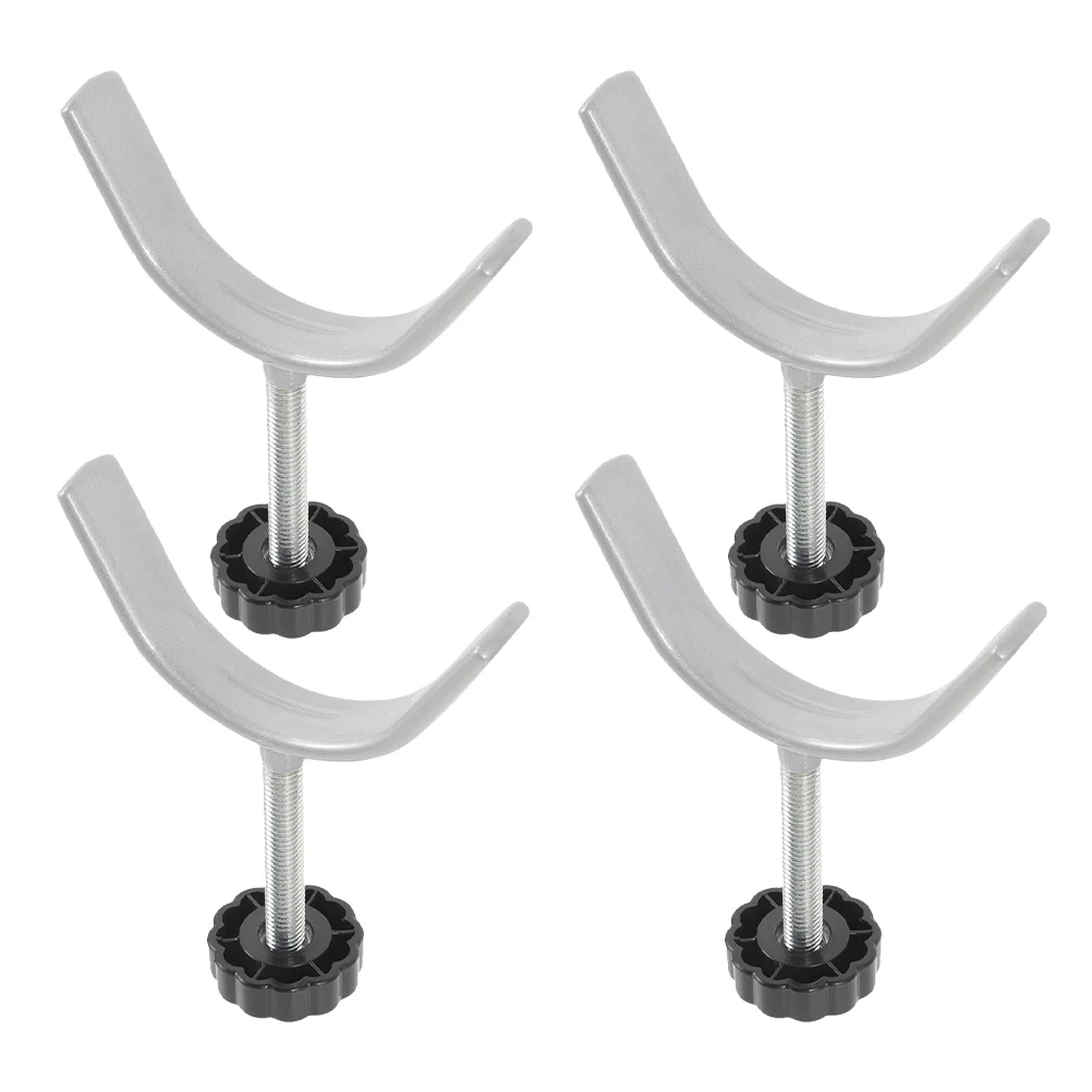 4 PCS Universal Pet Isolation Fence Child Screws Steel Core Gate Bolts for Wooden Gates
