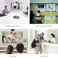 1080P Webcam Full HD Web Camera With LED Fill Light Microphone USB Plug Web Cam For PC Computer Mac Laptop Desktop Camera - Image 6