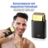 hiena Electric Shaver Professional Shaver Portable Mini Shaving Machine USB Charge Beard Trimmer for Men 6