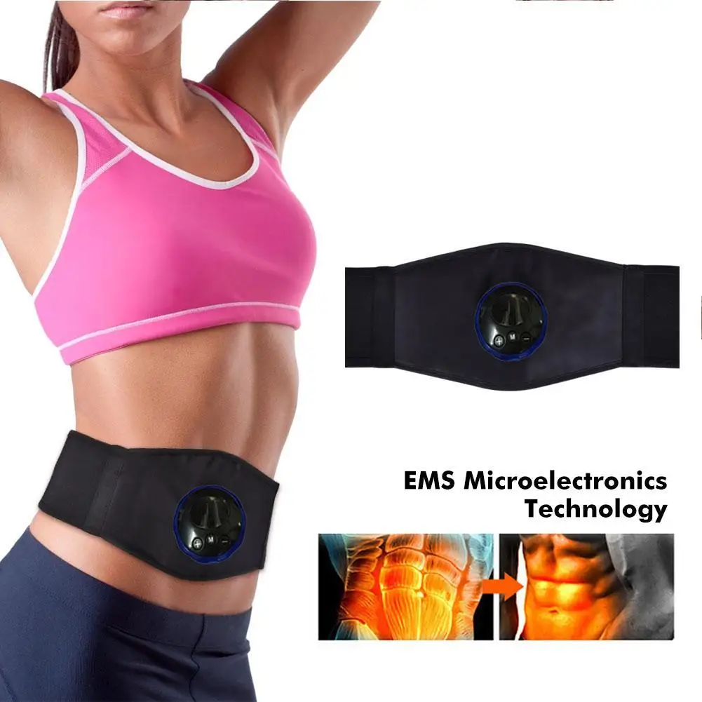 

Wireless EMS Muscle Stimulator Body Abdominal Shaping Training Device Smart Weight Loss Abs Trainer Fitness Slimming Massager