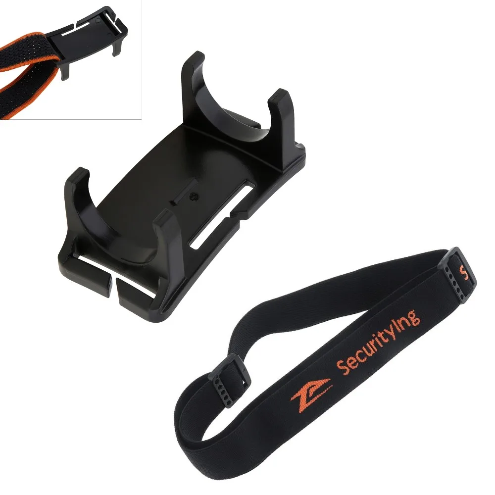 LED Flashlights Headlight Bracket Head Lamp Torch Mount Holder Elastic Head Light Headband Adjustable Headlamp Strap flashlight holder elastic headband elastic head strap