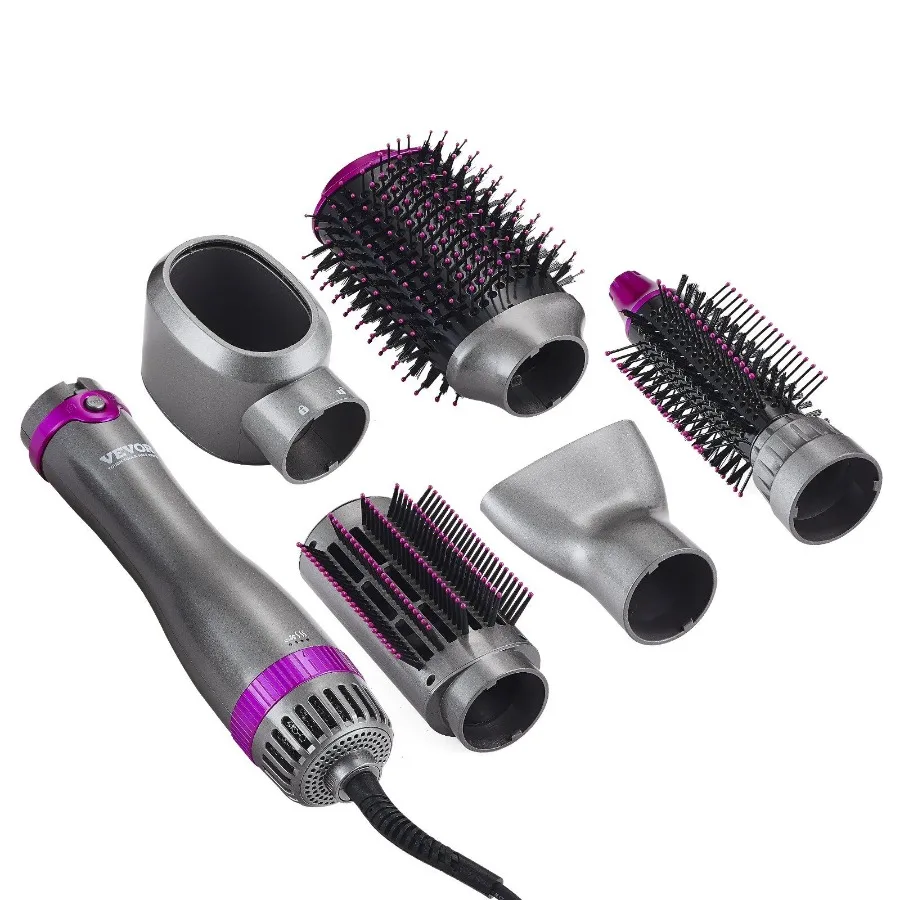 Hair Dryer Brush 5in1 Hot Hair Styler Upgraded Negative Ion for - Main Image
