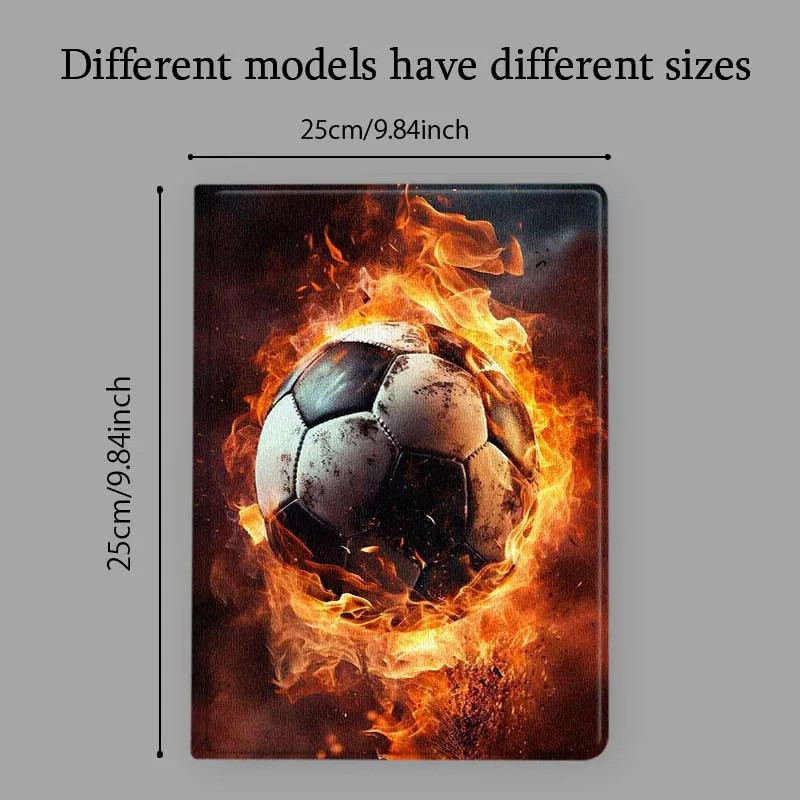 Artistic Football Design Tablet Case