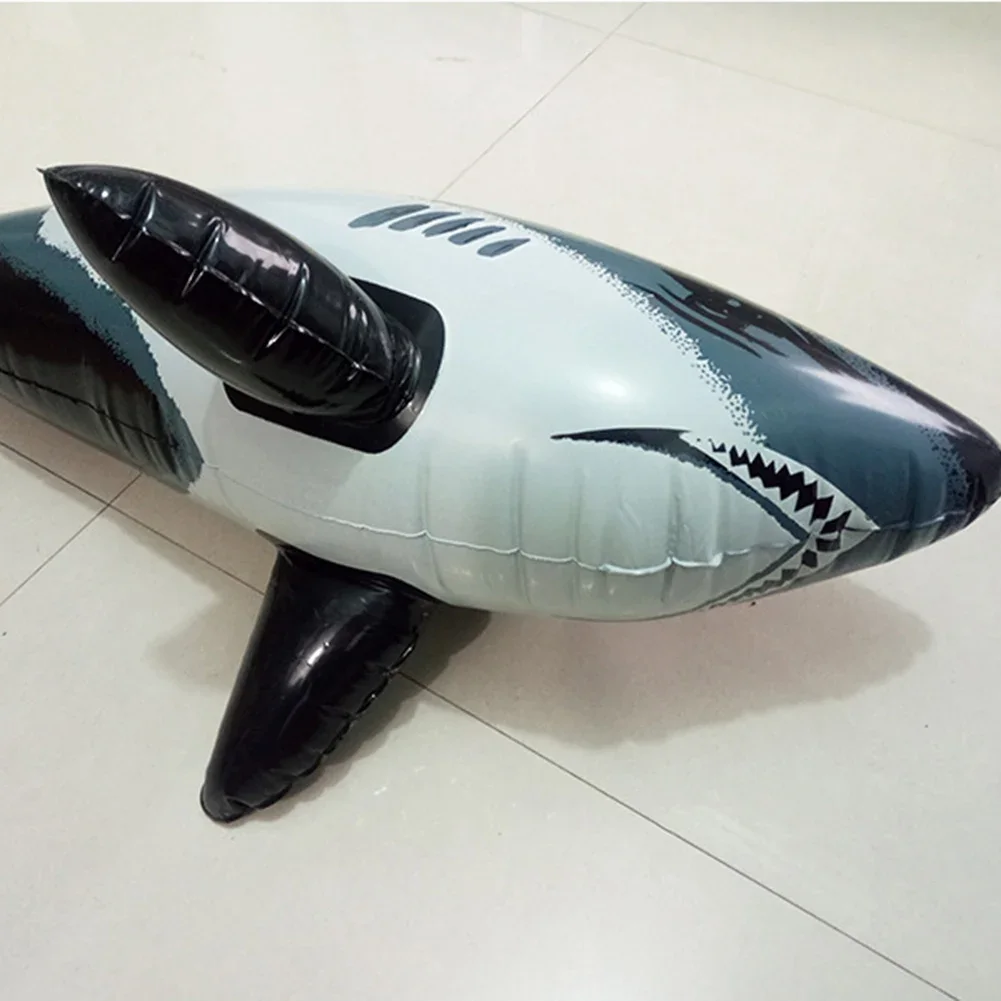 1PCS Floating Shark Float Toy Kids Adults Inflatable Water Swimming Pool Simulation Whale Fish Animals Toys Pool Accessories 
