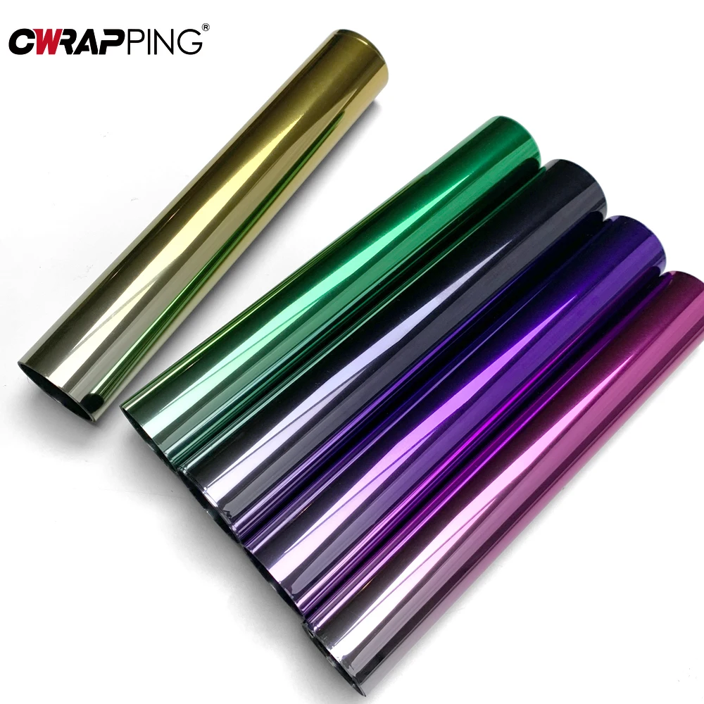 Car Front Windshield Sticker Thermal Insulation Sunscreen Waterproof Film Creative Gradient Dyed Sunshade 20X150cm car sunshade