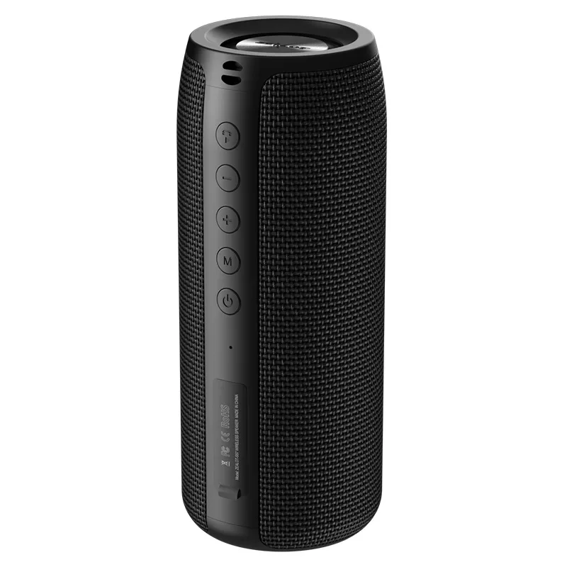 

2023120101 portable subwoofer desktop colorful steel gun Bluetooth mini speaker
