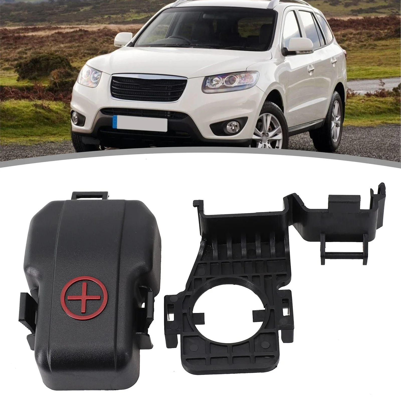 Battery Positive Cover For Hyundai Santa FE 2006-2012 1pcs 919712B370 Replacement Battery Terminal Cap Covers Parts