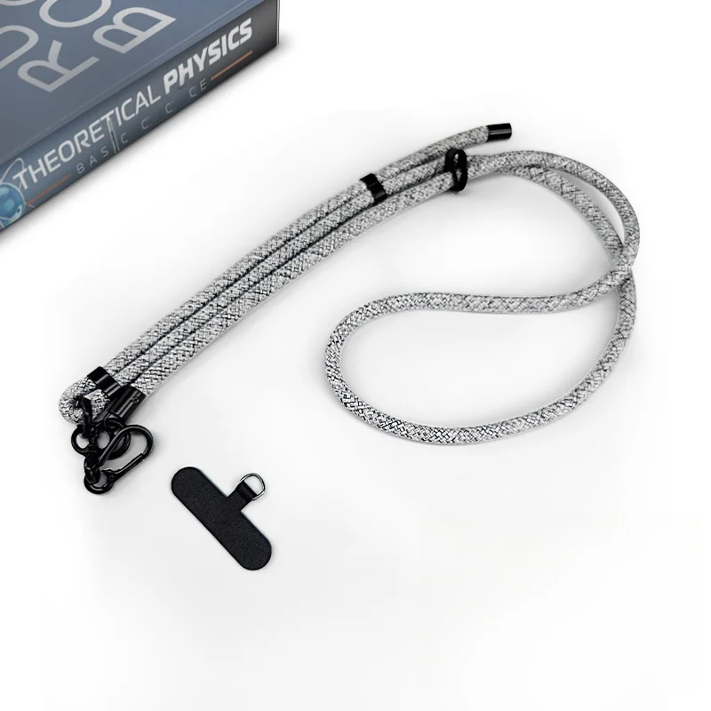 Adjustable Detachable Crossbody Phone Lanyard Necklace Strap - Anti-Loss Hanging Rope, 150CM Length