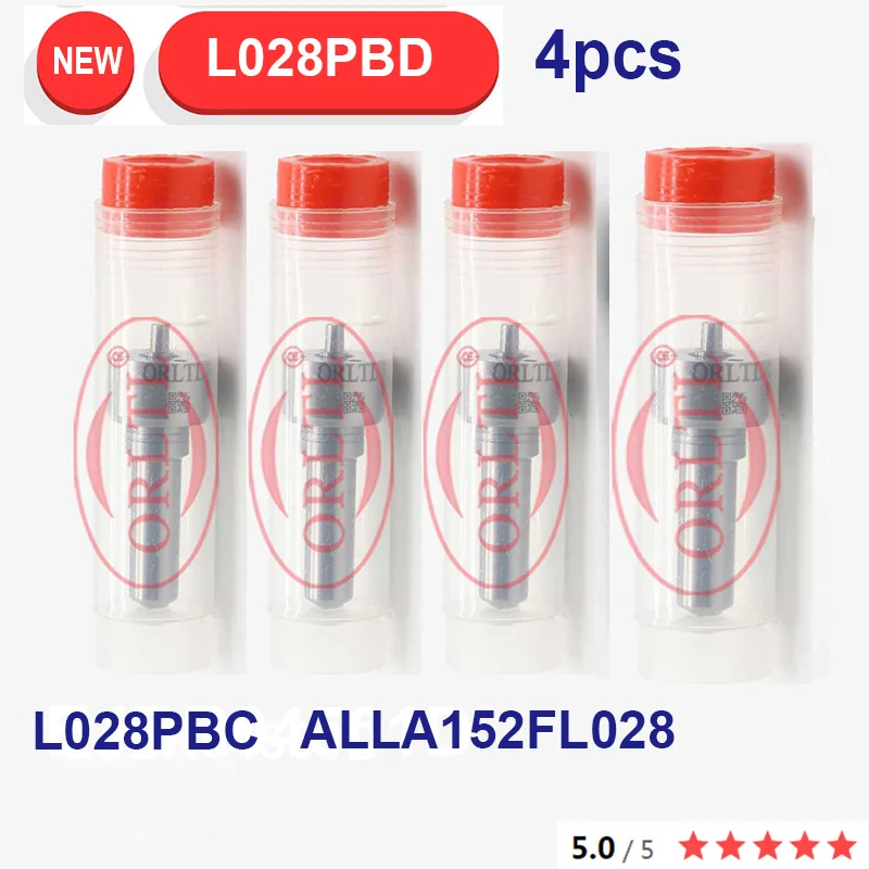 4 шт. ORLTL L028PBC L028PBD ALLA152FL028 инжектор NozzleCommon Rail L028 PBC для DELPHI |