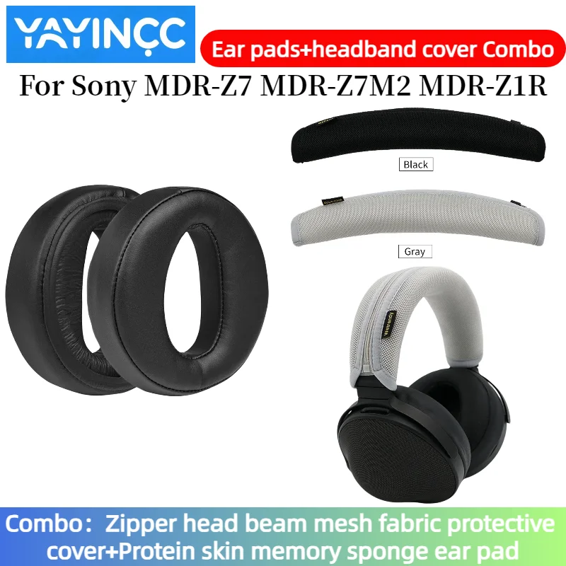 SONY MDR-Z7M2 (ヘッドバンドカバー付、イヤーパッド交換済み) SONY