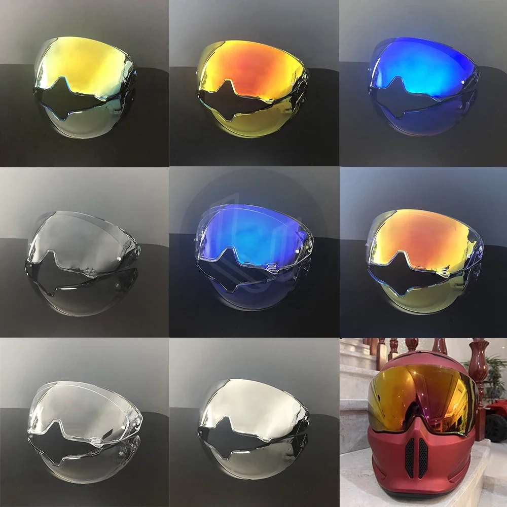 Atlas 3.0 4.0 Helmet Visor lens Motorcycle Full Face Helmet Visor Lens Replacement Lens For RUROC ATLAS 3.0 4.0 motorcycle helmet lens full face motorcycle helmet visor for ls2 ff352 ff351 ff369 ff384 goggles full face helmet lens tools