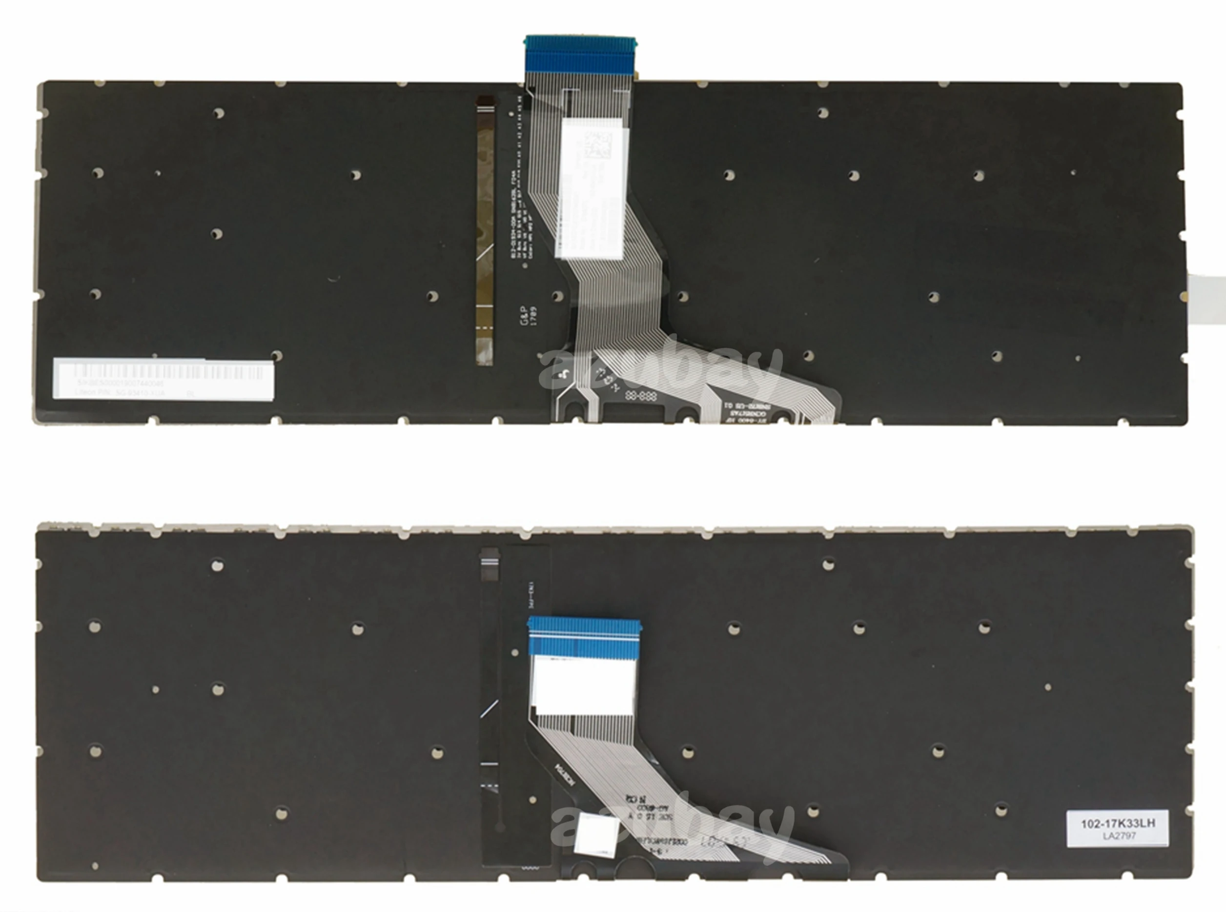 Eua ca la sp Teclado para hp Aeg7cax1010 hb Aeg7cl01010 Aeg7cp01010 Aeg7cu01010 Aeg7cv01010 L60342- L13318- 071 001 161 Db1 Bb1 - Imagem 2