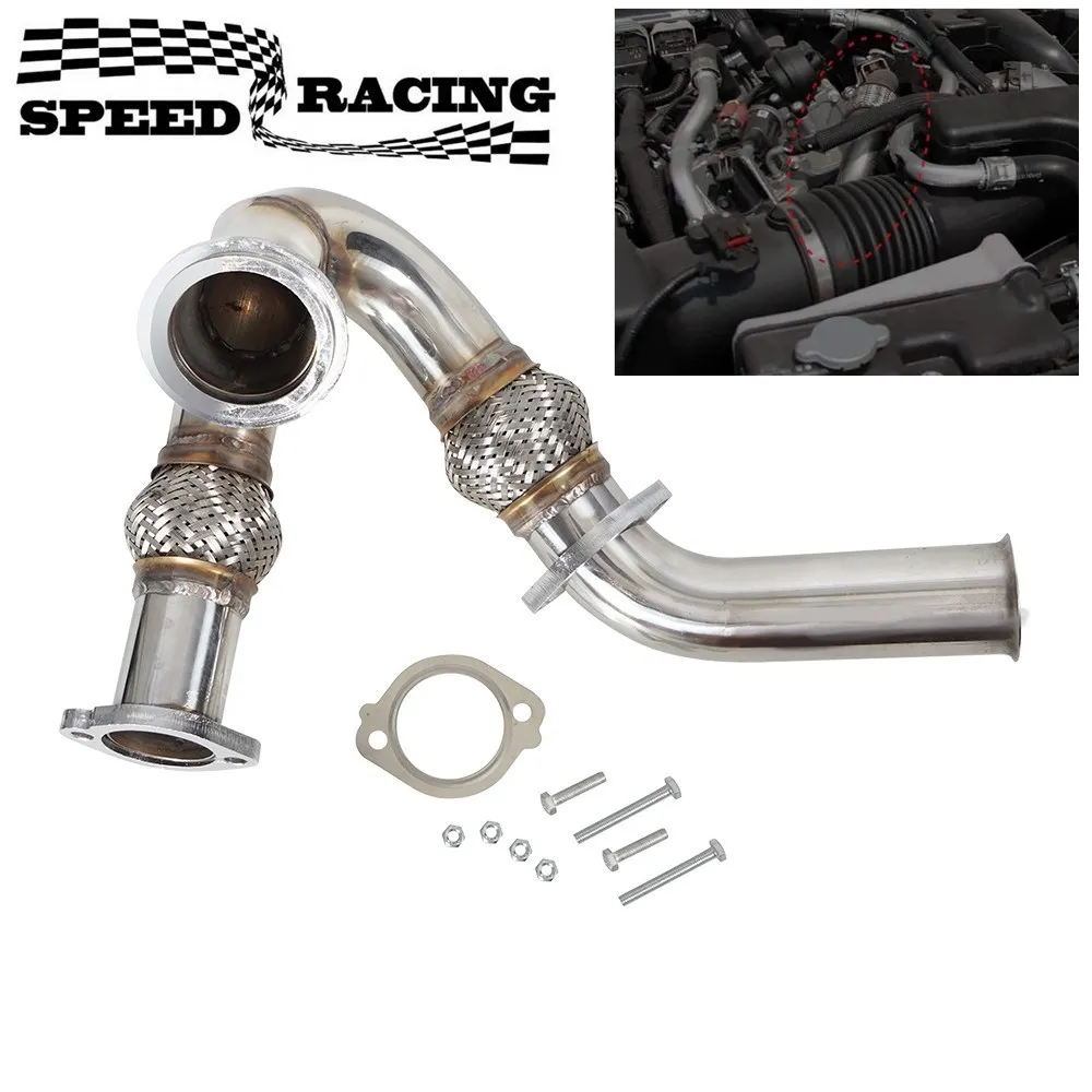 

New Turbocharger Y-Pipe Up Pipe & Turbo Exhaust Manifold 5C3Z6K854CA Kit for 03-07 Ford 6.0L Powerstroke Diesel Replaces 679-011