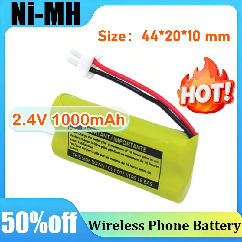 For AT&T 54102 51102 for VTech BT166342 BT266342 Ni-MH AAA 2.4V 1000mAh Cordless