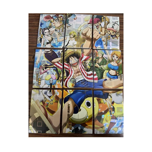 ONE PIECE STA card Luffy Hancock Robin Anime characters Bronzing collection  Christmas Birthday gifts Game cards Children's toys - AliExpress