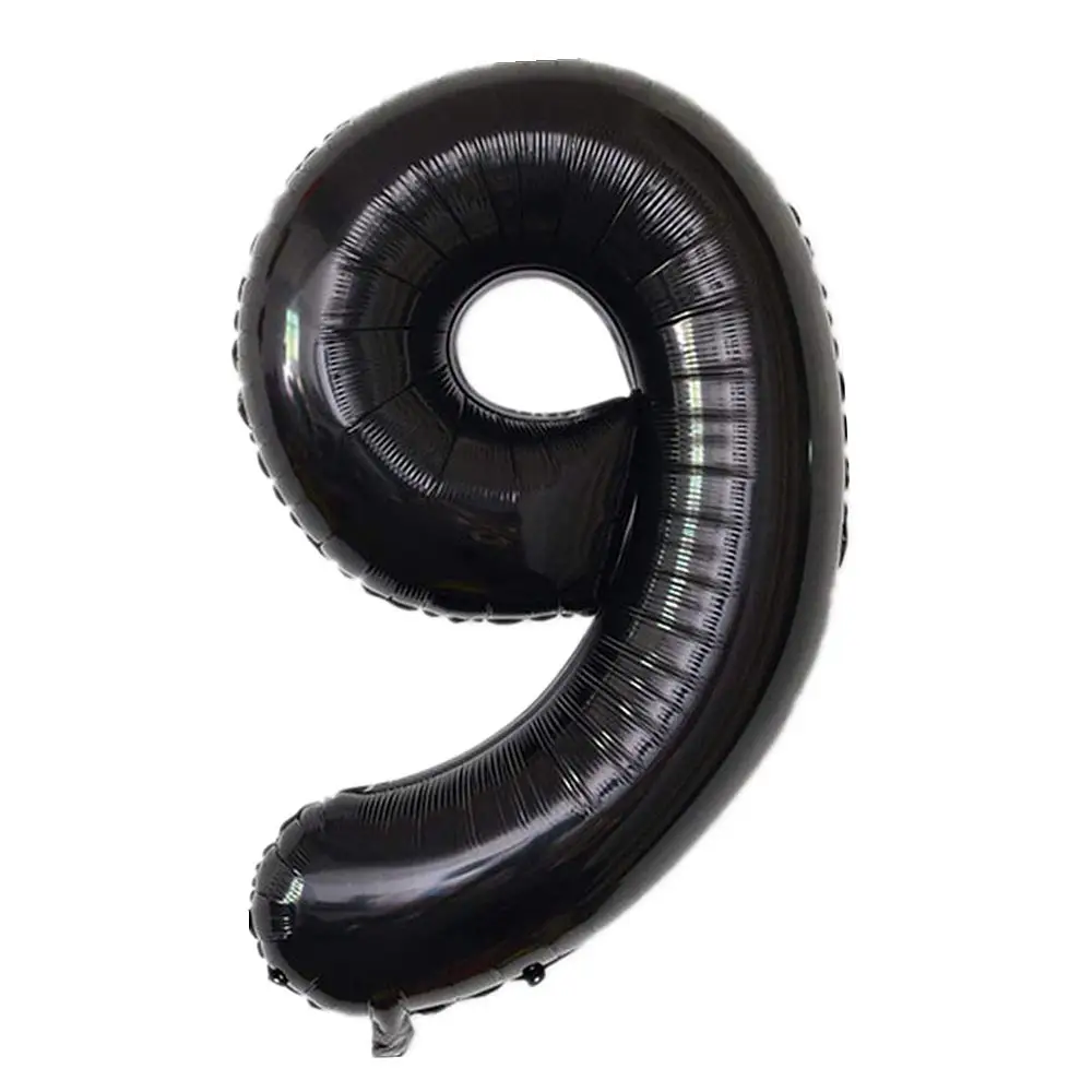 Rainbow Gradient Number Foil Balloon for Celebrations – 32-Inch