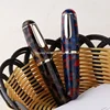Majohn Q1 Mini Wood/Acrylic Transparent Pocket-Size Eyedropper Fountain Pen Iridium Long Knife Nib Portable Ink Writing Gift Pen 4