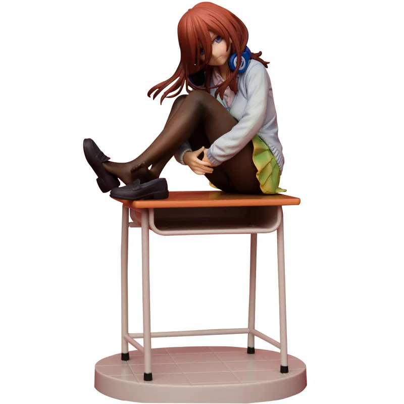Nakano Miku Anime-Figur Aus The Quintessential Quintuplets – Detailliertes Sammlerstück, 12 Cm, Für Dekoration & Fans