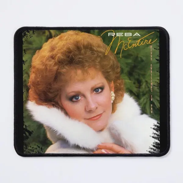 Reba Vintage 1987 Buon Natale A Te Mouse Pad Tastiera Stampa Tavolo Pc Desk Gamer Gioca Anime Mens Computer Mat Gaming