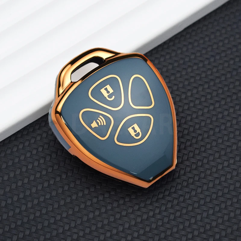 Durable TPU Remote Key Shell Case with Multi-Button Compatibility