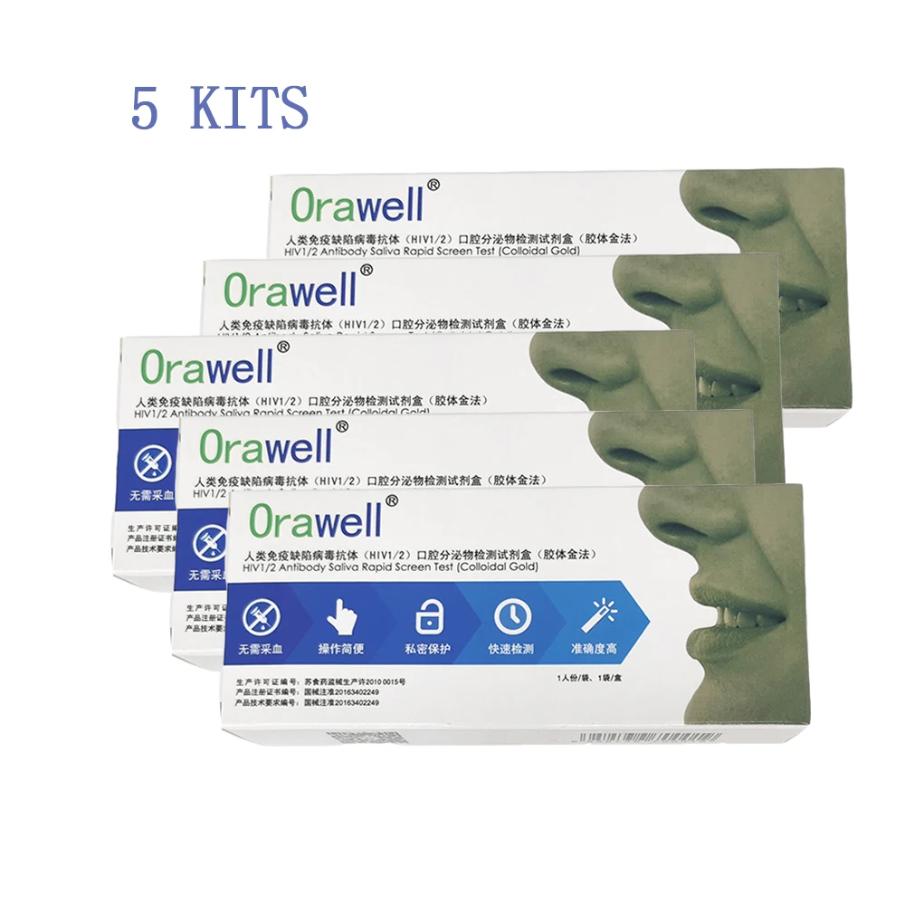 HIV saliva test 5pc