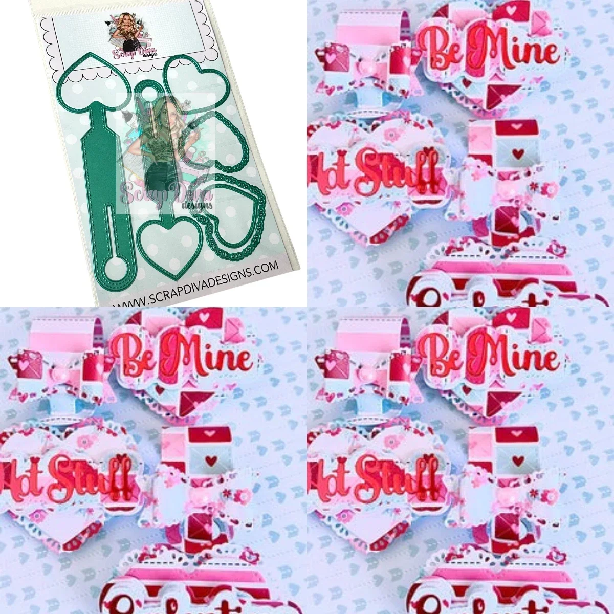New ScrapDiva die Valentine Day Love Dies stamp Scrapbook Diary Decoration Stencil Embossing Template DIY Greeting Card Handmad metal cutting die