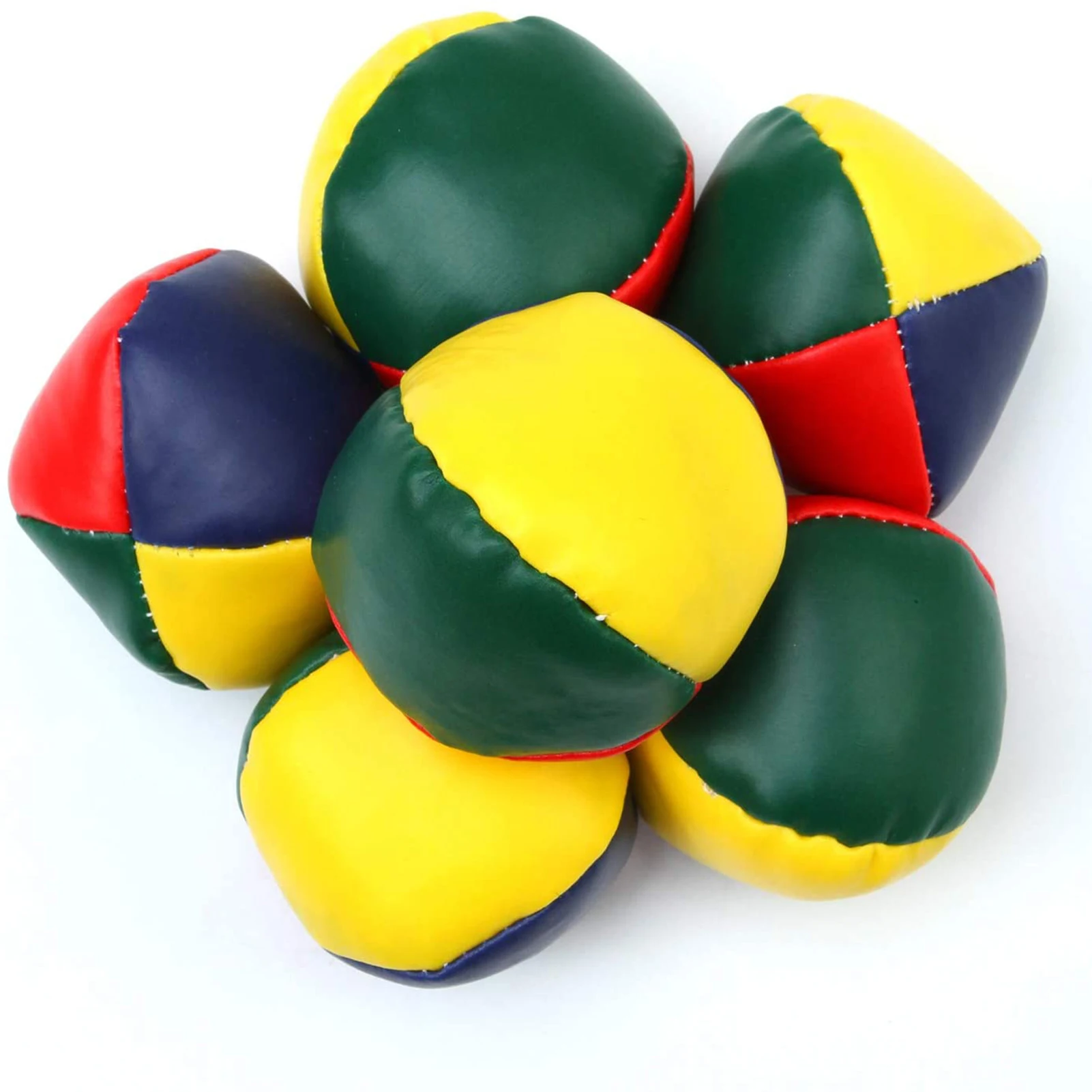 6PCS Smooth Durable Juggle Ball Juggling Balls Set For Beginners Learn To Juggle Beginner Kit Circus Children Kids Outdoor Toy 4
