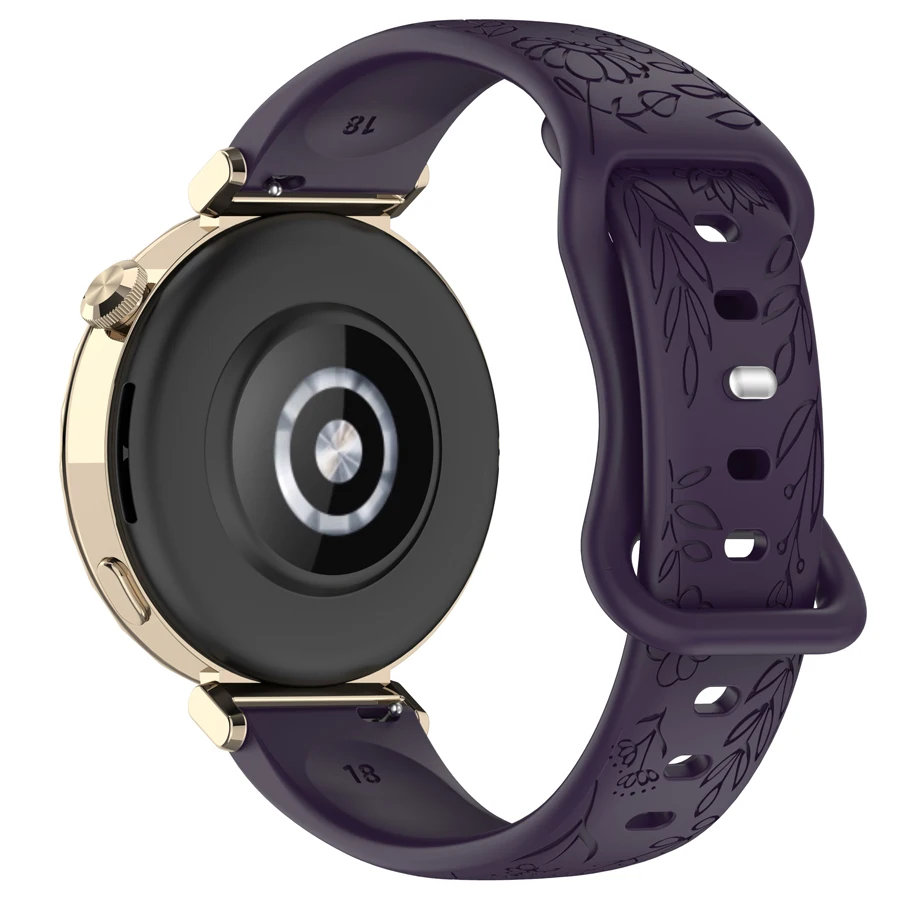 Floral Silicone Strap - 3D Design