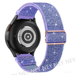 Bohemian Shiny Elastic Watch Strap - Universal 20mm/22mm Band for 22mm watch band (Flash Lalic 08)
