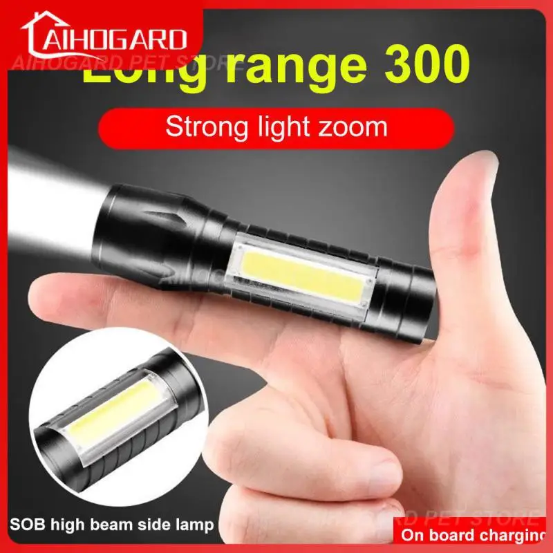 

1PCS Powerful LED Flashlight Rechargeable USB 18650 Waterproof Zoom Fishing Hunting 100000 Lumens Tactical Flashlight LED