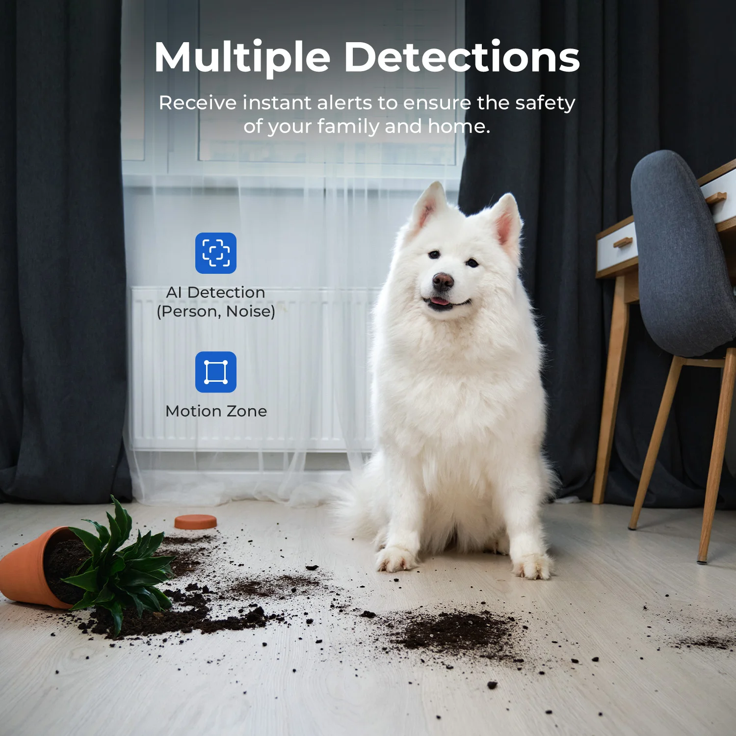 IMILAB C21 2.5K AI Home Security Camera