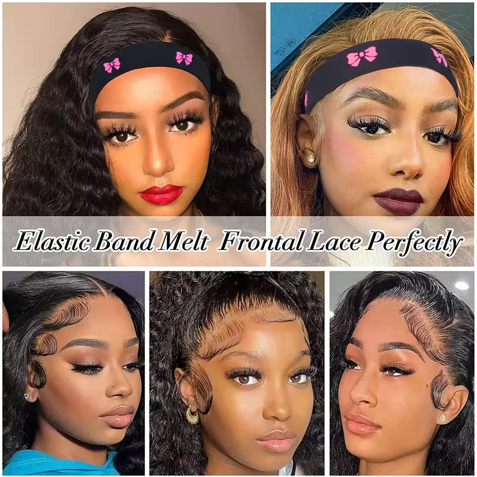 Enhanced Wig Band for Perfect Edges - Adjustable Magic Elastic Hair Band