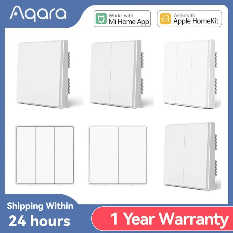 AqaraSmartWallSwitchD1ZigbeeWirelessRemoteControlKeyLight