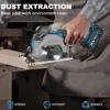 Brushless Circular Saw 6inch Cordless Electric Saw Adjustable Wood Cuttiing Machine Handheld Woodworking Saw for Makita Battery 3
