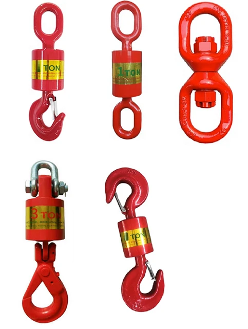 8T Universal vertical swivel hook lifting tool crane cargo hook