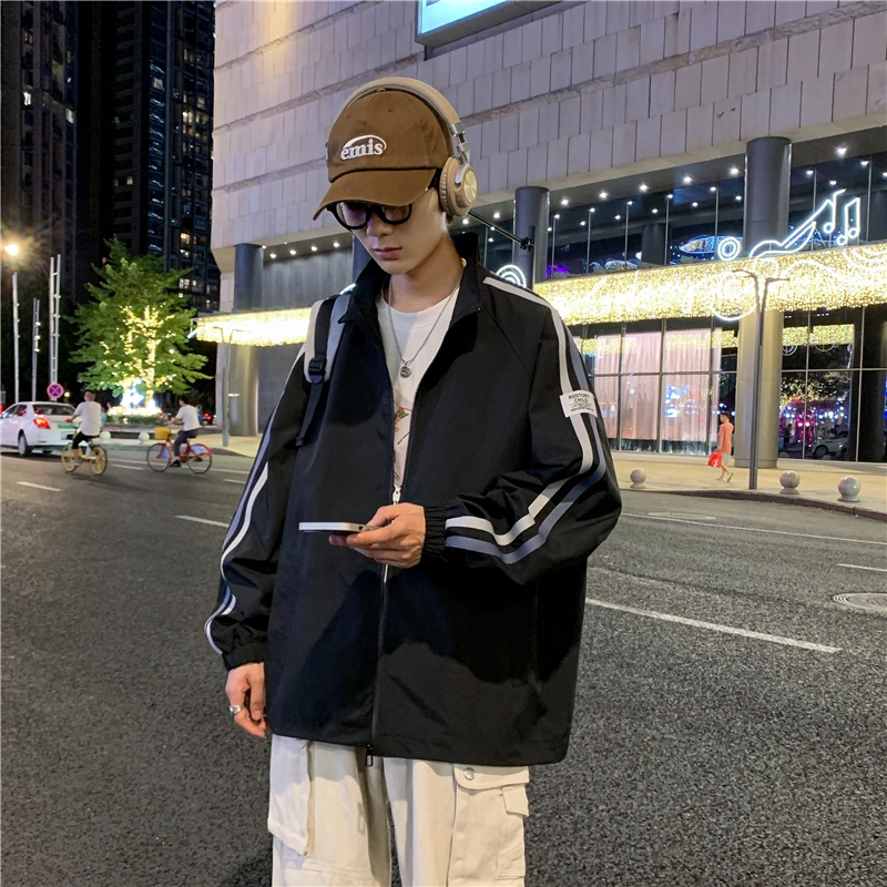 Sun-proof Lightweight Bomber Trench Coat Men's Summer Thin Casual Clothes 2022 New Windproof Varsity Jacket