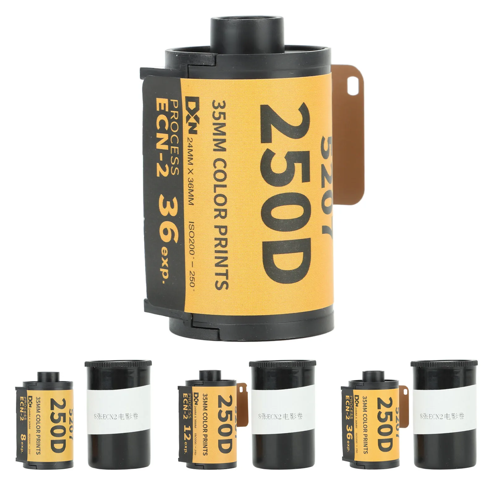 3mm Color Print Film Professional Wide Exposure Range ECN 2 Process Colour Print Camera Film for 13 Camera 3mm Color Prints color print film