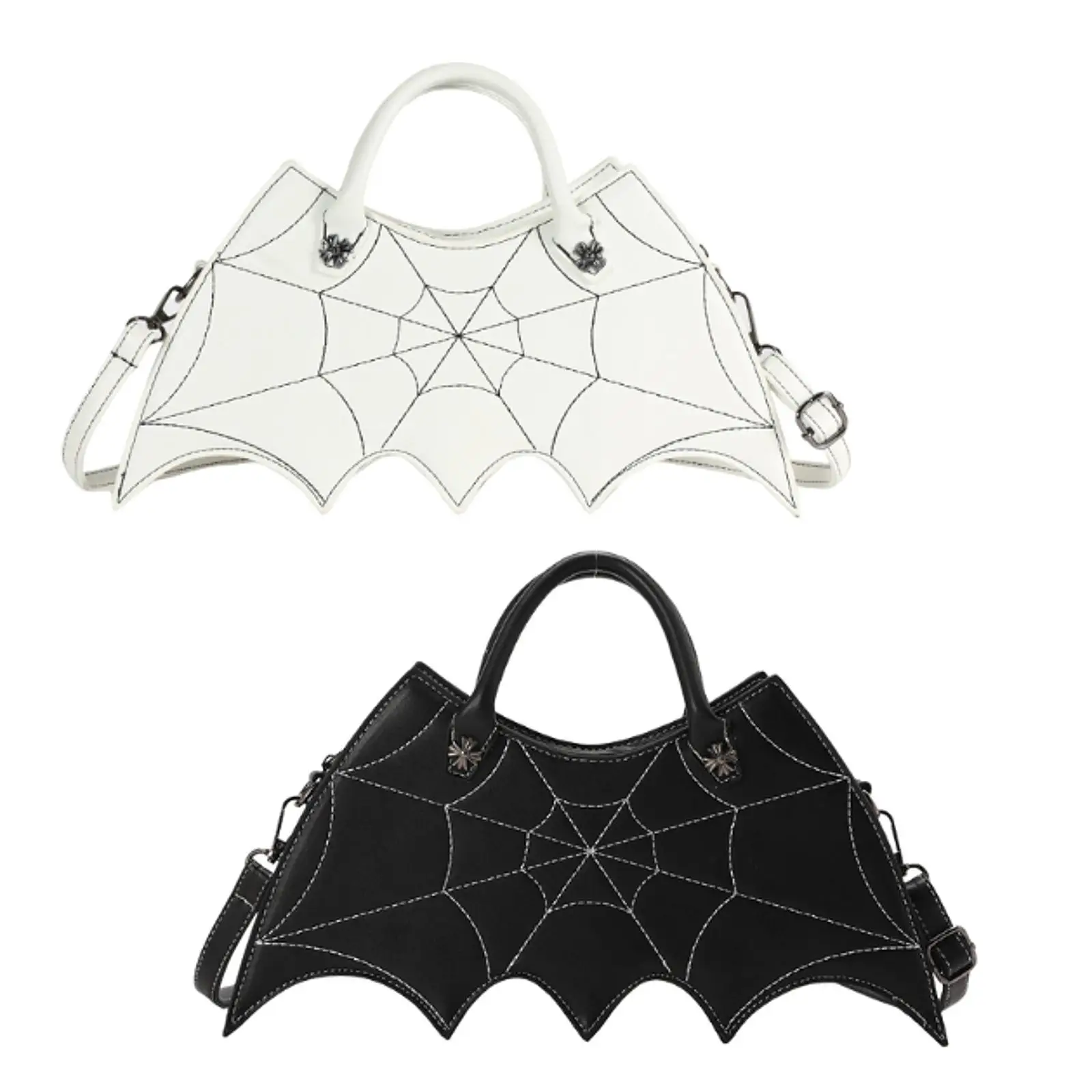 Bat Shaped Crossbody Causal Y2K Handle Bag for Shopping Festival Travel Vacation