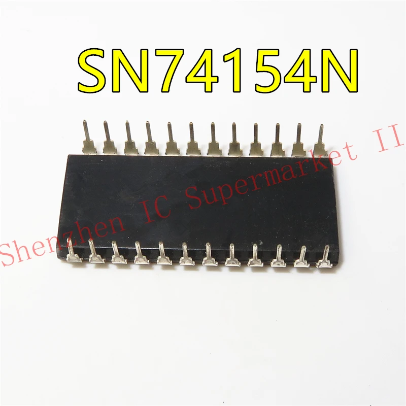 Decodificadores/memultiplexores de línea a 16, SN74154N, SN74154, 74154 DIP-244, 1 unidad/lote