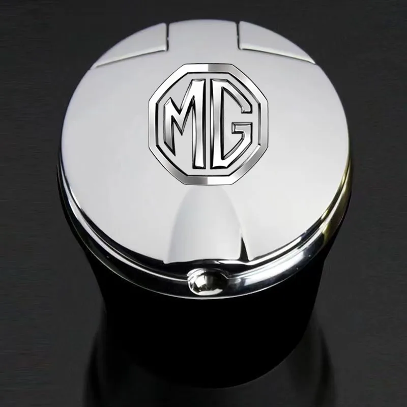 Morris Garages 모터 용 대용량 자동차 LED 재떨이 MG ZS GS MG5 6 mg3 건담 350 부품 TF HS 액세서리 재떨이 컵