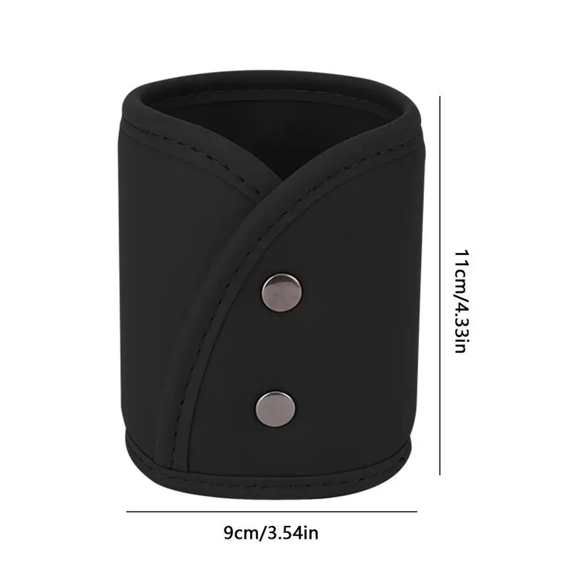 Leather Gap Drink Storage Box Car Door Cup Holder auto Back Seat Cup Holder Organizer Automotive Interior Accessories For Car