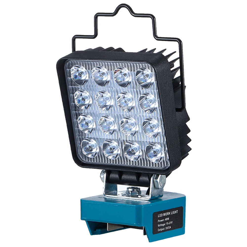 Portable Lantern 18V tool battery powered LED Lantern flashlight electric torch,with 5V USB Port,Body Only,No Battery,Compatible 18xx battery.