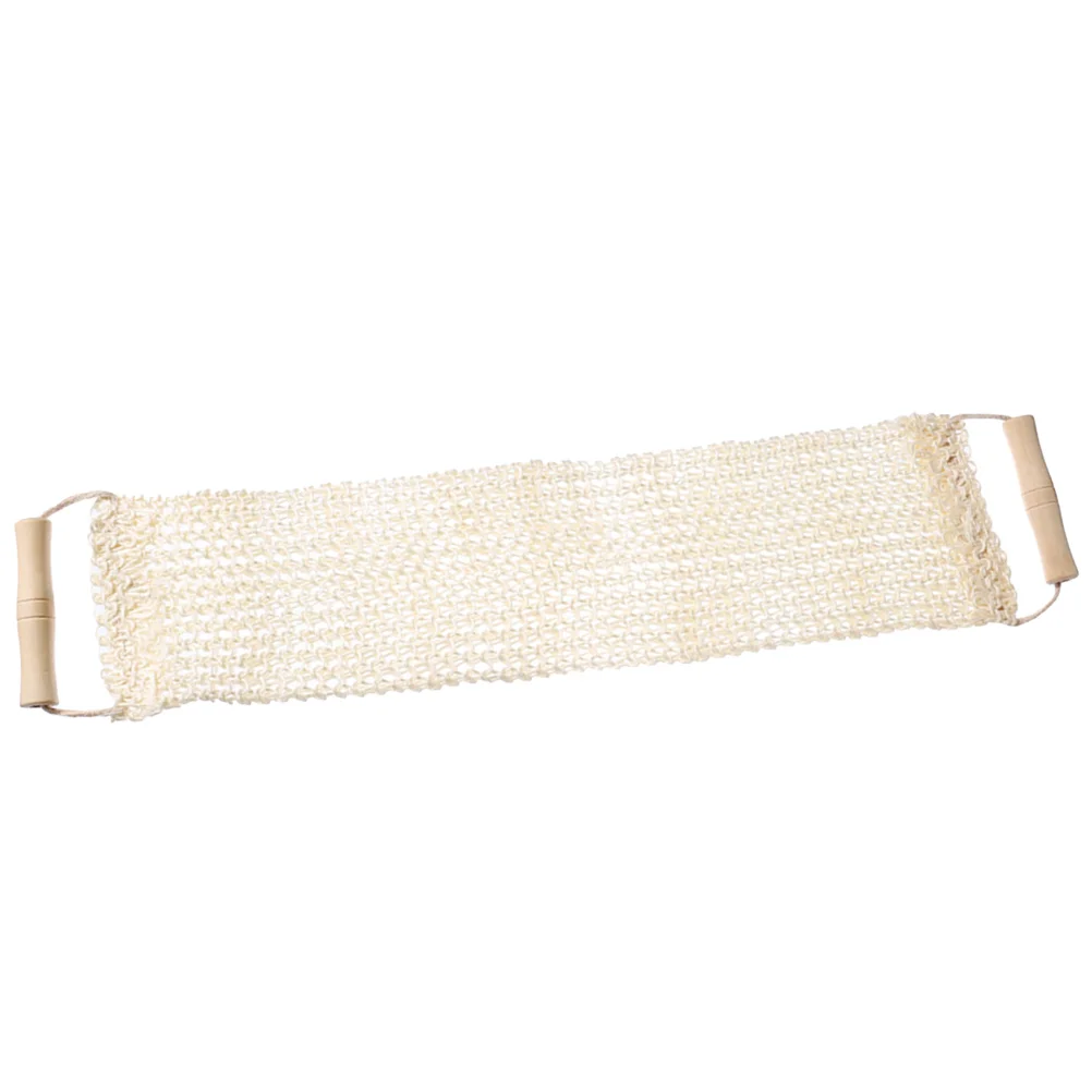 

Back Scrubber Handles Bath Shower Towel Washcloth Body Skin Exfoliator Lotion Applicator Dry Brush
